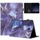 Case cover For Samsung Galaxy Tab A 10.1 T580 Marble Litchi Leather Smart Tablet Case(Grey)