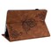 Case cover For Samsung Galaxy Tab S2 9.7 T810 T815 Butterfly Flower Embossed Leather Tablet Case(Brown)
