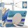Case cover For Samsung Galaxy Tab A8 10.5 2021 Silicone + PC Tablet Case(Colorful Blue)