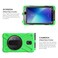 Case cover For Samsung Galaxy Tab Active 2 8.0 T390/T395/T397 Shockproof Colorful Silicone + PC Protective Case with Holder &amp; Hand Grip Strap &amp; Pen Slot(Green)