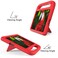 Case cover For Samsung Galaxy Tab A 10.1 2019 T510/T515 Handle EVA Shockproof Tablet Case with Holder(Red)