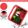 Case cover For Samsung Galaxy Tab A 10.1 2019 T510/T515 Handle EVA Shockproof Tablet Case with Holder(Red)