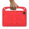 Case cover For Samsung Galaxy Tab A 10.1 2019 T510/T515 Handle EVA Shockproof Tablet Case with Holder(Red)