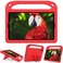 Case cover For Samsung Galaxy Tab A 10.1 2019 T510/T515 Handle EVA Shockproof Tablet Case with Holder(Red)