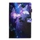 Case cover For Samsung Galaxy Tab A9+ Colored Drawing Leather Tablet Case(Purple Butterfly)