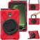 Case cover For Samsung Galaxy Tab Active5 X300 Silicone Hybrid PC Tablet Case with Holder &amp; Shoulder Strap(Red)