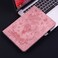 Case cover For Samsung Galaxy Tab A 9.7 T550 T555 Butterfly Rose Embossed Leather Tablet Case(Pink)