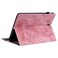 Case cover For Samsung Galaxy Tab A 9.7 T550 T555 Butterfly Rose Embossed Leather Tablet Case(Pink)
