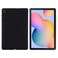 Case cover For Samsung Galaxy Tab S6 Lite 2024 Pure Color Liquid Silicone Shockproof Tablet Case(Black)