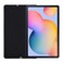 Case cover For Samsung Galaxy Tab S6 Lite 2024 Pure Color Liquid Silicone Shockproof Tablet Case(Black)