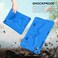 Case cover For Samsung Galaxy Tab A9+ X210 / X216 Butterfly Bracket EVA Shockproof Tablet Case(Blue)