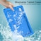 Case cover For Samsung Galaxy Tab A9+ X210 / X216 Butterfly Bracket EVA Shockproof Tablet Case(Blue)