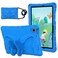 Case cover For Samsung Galaxy Tab A9+ X210 / X216 Butterfly Bracket EVA Shockproof Tablet Case(Blue)