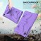 Case cover For Samsung Galaxy Tab S6 Lite 10.4 P620 Butterfly Bracket EVA Shockproof Tablet Case(Light Purple)