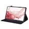 Case cover For Samsung Galaxy Tab S10 FE+ Splicing Shockproof Leather Tablet Case(Black)