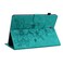 Case cover For Samsung Galaxy Tab A 9.7 T550 T555 Lily Embossed Leather Tablet Case(Green)