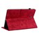 Case cover For Samsung Galaxy Tab A 9.7 T550 T555 Lily Embossed Leather Tablet Case(Red)