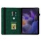 Case cover For Samsung Galaxy Tab A8 Big Butterfly Embossed Leather Tablet Case(Green)