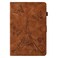 Case cover For Samsung Galaxy Tab A8 10.5 2021 X205 Tower Embossed Leather Smart Tablet Case(Brown)