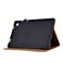 Case cover For Samsung Galaxy Tab A8 10.5 2021 X205 Tower Embossed Leather Smart Tablet Case(Brown)