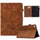 Case cover For Samsung Galaxy Tab A8 10.5 2021 X205 Tower Embossed Leather Smart Tablet Case(Brown)