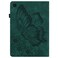 Case cover For Samsung Galaxy Tab A7 T500 Big Butterfly Embossed Leather Tablet Case(Green)