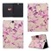 Case cover For Galaxy Tab S3 9.7 T820 TPU Horizontal Flip Leather Case with Holder &amp; Card Slot &amp; Sleep / Wake-up Function(Pink Marble)