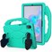 Case cover For Samsung Galaxy Tab S6 10.5 / T860 Thumb Bracket EVA Shockproof Tablet Case (Glacier Green)