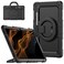 Case cover For Samsung Galaxy Tab S8 Ultra Bracelet Holder Silicone + PC Tablet Case(Black)