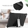 Case cover For Samsung Galaxy Tab A9+ Shockproof Silicone Tablet Protective Case With Holder(Red)