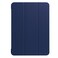 Case cover For Galaxy Tab S3 9.7 inch T820 / T825 Custer Texture Horizontal Flip Leather Case with 3-folding Holder(Dark Blue)
