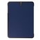 Case cover For Galaxy Tab S3 9.7 inch T820 / T825 Custer Texture Horizontal Flip Leather Case with 3-folding Holder(Dark Blue)