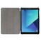 Case cover For Galaxy Tab S3 9.7 inch T820 / T825 Custer Texture Horizontal Flip Leather Case with 3-folding Holder(Dark Blue)