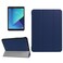 Case cover For Galaxy Tab S3 9.7 inch T820 / T825 Custer Texture Horizontal Flip Leather Case with 3-folding Holder(Dark Blue)
