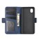 Case cover For Samsung Galaxy A01 Core / M01 Core Dual-side Magnetic Buckle Horizontal Flip Leather Case with Holder &amp; Card Slots &amp; Wallet(Dark Blue)