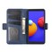 Case cover For Samsung Galaxy A01 Core / M01 Core Dual-side Magnetic Buckle Horizontal Flip Leather Case with Holder &amp; Card Slots &amp; Wallet(Dark Blue)