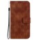 Case cover For Samsung Galaxy A50 / A30s / A50s Double 8-shaped Embossed Leather Phone Case(Brown)
