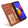 Case cover For Samsung Galaxy A01 Core Ultra-thin Separable Magnetic Horizontal Flip Leather Case with Card Slot &amp; Wallet(Brown)