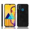 Case cover For Galaxy M30s Shockproof Sewing Cow Pattern Skin PC + PU + TPU Case(Black)