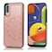 Case cover For Samsung Galaxy A50 / A50s Double Buckle Mandala Pattern PU+TPU Protective Case with Card Slots &amp; Holder &amp; Photo Frame(Rose Gold)