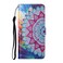Case cover For Samsung Galaxy A42 5G Oil Embossed Coloured Drawing Pattern Horizontal Flip PU Leather Case with Holder &amp; Card Slots &amp; Wallet(Half Sunflower)