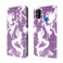 Case cover For Samsung Galaxy M30s / M20s Cloud Fog Pattern Horizontal Flip Leather Case with Holder &amp; Card Slot &amp; Wallet(Purple)