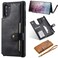 Case cover For Galaxy Note 10 Plus Buckle Zipper Shockproof Protective Case with Holder &amp; Card Slots &amp; Wallet &amp; Lanyard &amp; Photos Frame(Black)