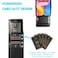 Case cover For Samsung Galaxy A20s Solid Color PC + TPU Protective Case with Holder &amp; Card Slots(Black)