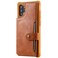 Case cover For Galaxy Note 10 Plus Buckle Zipper Shockproof Protective Case with Holder &amp; Card Slots &amp; Wallet &amp; Lanyard &amp; Photos Frame(Brown)