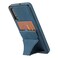 Case cover For Samsung Galaxy A50s Ultra-thin Shockproof Protective Case with Holder &amp; Metal Magnetic Function(Blue)