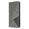Case cover For Galaxy S20 Rhombus Texture Horizontal Flip Magnetic Leather Case with Holder &amp; Card Slots(Grey)