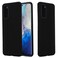 Case cover For Galaxy S20+ Solid Color Liquid Silicone Shockproof Full Coverage Protective Case(Black)