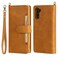 Case cover For Galaxy Note 10 Multifunctional Detachable Magnetic Horizontal Flip Leather Case with Card Slots &amp; Holder &amp; Wallet &amp; Photo Frame(Brown)