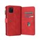 Case cover For Samsung Galaxy Note10 Lite Skin Feel PU + TPU Horizontal Flip Leather Case with Holder &amp; 15 Cards Slot &amp; Wallet &amp; Zipper Pocket &amp; Lanyard(Red)